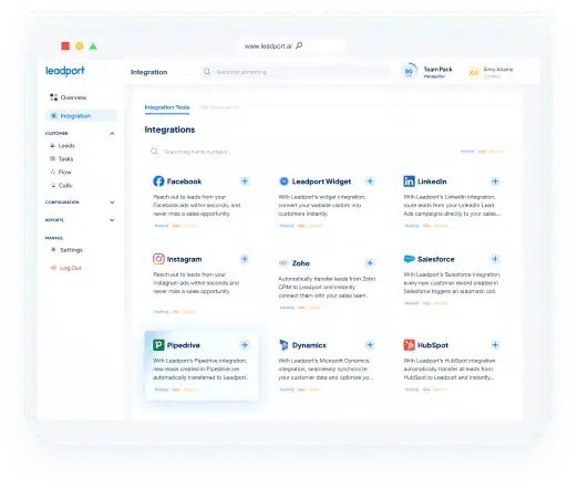 Leadport - Seamless Integration with Your Lead Channels