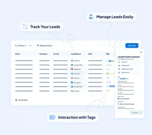 All Captured Leads in One Platform with Leadport